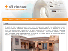 Tablet Screenshot of dirienzomedica.com